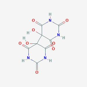 molecular formula C8H6N4O8 B145670 尿囊素 CAS No. 76-24-4