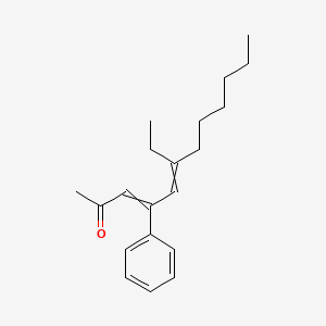 6-Ethyl-4-phenyldodeca-3,5-dien-2-one