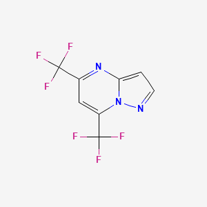 5,7-Bis(trifluoromethyl)pyrazolo[1,5-a]pyrimidine