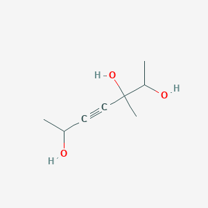 3-Methylhept-4-yne-2,3,6-triol