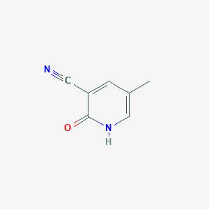 molecular formula C7H6N2O B1456707 5-Methyl-2-oxo-1,2-dihydropyridine-3-carbonitrile CAS No. 38076-79-8