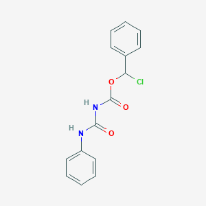 Chloro(phenyl)methyl (phenylcarbamoyl)carbamate