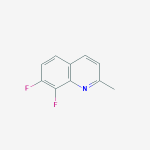 B1456712 7,8-Difluoro-2-methylquinoline CAS No. 1351515-97-3