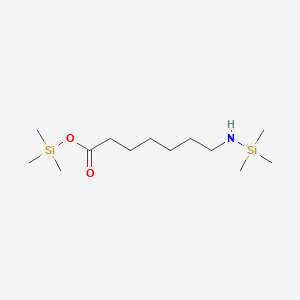 Trimethylsilyl 7-[(trimethylsilyl)amino]heptanoate