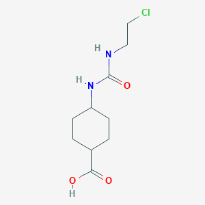 4-(2-Chloroethylcarbamoylamino)cyclohexane-1-carboxylic acid