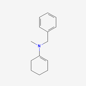 Benzenemethanamine, N-1-cyclohexen-1-yl-N-methyl-