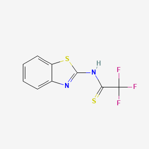 Benzothiazole, 2-[(trifluorothioacetyl)amino]-