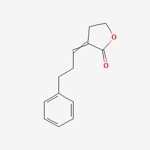 3-(3-Phenylpropylidene)oxolan-2-one