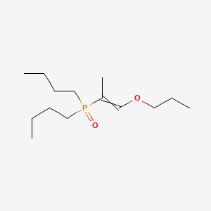 Dibutyl(oxo)(1-propoxyprop-1-en-2-yl)-lambda~5~-phosphane