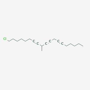 19-Chloro-11-methylnonadeca-6,9,12-triyne