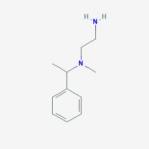 N~1~-Methyl-N~1~-(1-phenylethyl)ethane-1,2-diamine