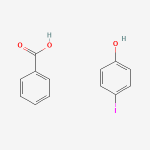 Benzoic acid;4-iodophenol