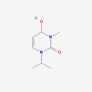 4-Hydroxy-3-methyl-1-(propan-2-yl)-3,4-dihydropyrimidin-2(1H)-one