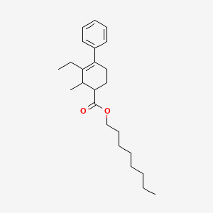 Octyl 6-ethyl-5-methyl-2,3,4,5-tetrahydro[1,1'-biphenyl]-4-carboxylate