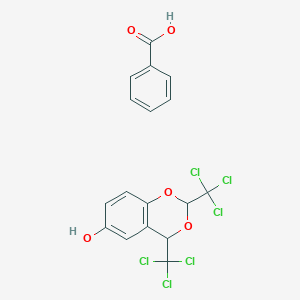 benzoic acid;2,4-bis(trichloromethyl)-4H-1,3-benzodioxin-6-ol