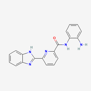 N-(2-Aminophenyl)-6-(1H-benzimidazol-2-yl)pyridine-2-carboxamide