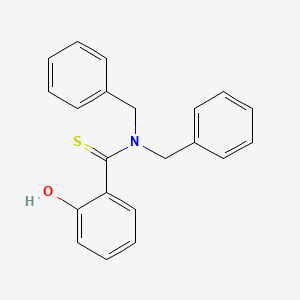 6-[(Dibenzylamino)(sulfanyl)methylidene]cyclohexa-2,4-dien-1-one