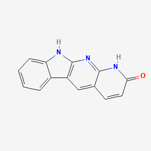 1,10-Dihydro-2H-indolo[2,3-b][1,8]naphthyridin-2-one