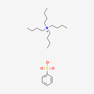 N,N,N-Tributylbutan-1-aminium benzenesulfonate