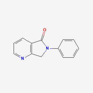 B1456744 6-Phenyl-6,7-dihydro-5H-pyrrolo[3,4-b]pyridin-5-one CAS No. 95874-01-4