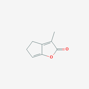 2H-Cyclopenta[b]furan-2-one, 4,5-dihydro-3-methyl-