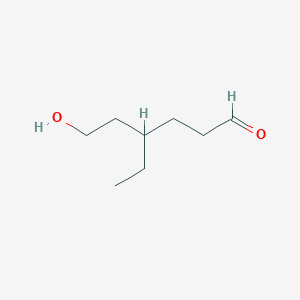 4-Ethyl-6-hydroxyhexanal