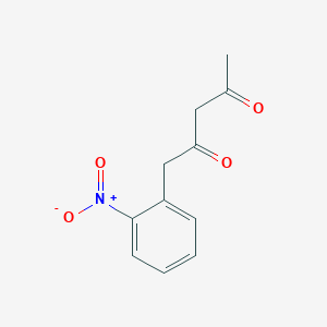 1-(2-Nitrophenyl)pentane-2,4-dione