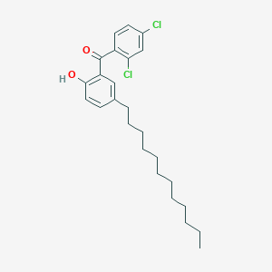 (2,4-Dichlorophenyl)(5-dodecyl-2-hydroxyphenyl)methanone