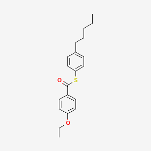 S-(4-Pentylphenyl) 4-ethoxybenzene-1-carbothioate