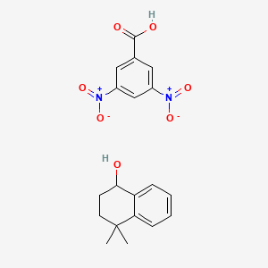 4,4-dimethyl-2,3-dihydro-1H-naphthalen-1-ol;3,5-dinitrobenzoic acid