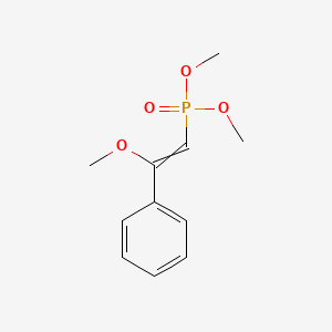 Dimethyl (2-methoxy-2-phenylethenyl)phosphonate