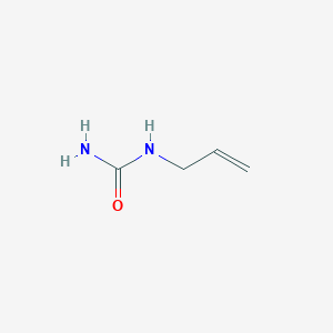molecular formula C4H8N2O B145677 烯丙基脲 CAS No. 557-11-9
