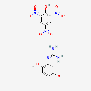 2-(2,5-Dimethoxyphenyl)guanidine;2,4,6-trinitrophenol