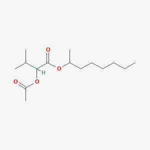 octan-2-yl 2-acetyloxy-3-methylbutanoate