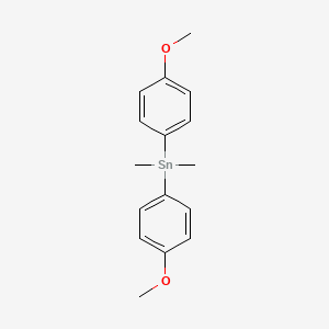 Stannane, bis(4-methoxyphenyl)dimethyl-