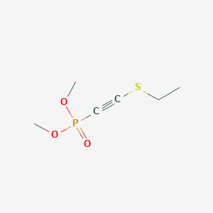 Dimethyl [(ethylsulfanyl)ethynyl]phosphonate