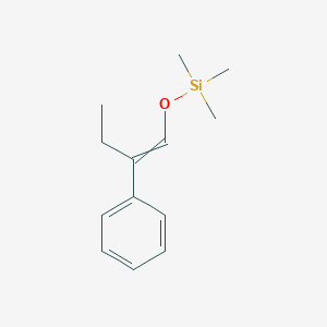 Trimethyl[(2-phenylbut-1-en-1-yl)oxy]silane