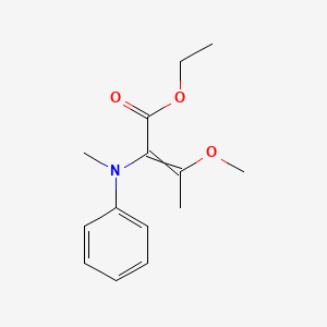 Ethyl 3-methoxy-2-[methyl(phenyl)amino]but-2-enoate