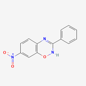 7-nitro-3-phenyl-2H-1,2,4-benzoxadiazine