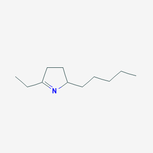 5-Ethyl-2-pentyl-3,4-dihydro-2H-pyrrole