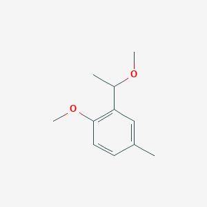 1-Methoxy-2-(1-methoxyethyl)-4-methylbenzene