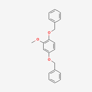 1,1'-[(2-Methoxy-1,4-phenylene)bis(oxymethylene)]dibenzene