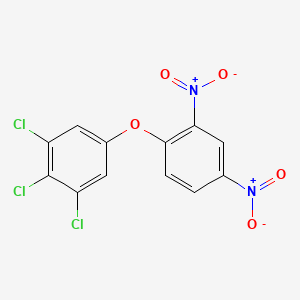 1,2,3-Trichloro-5-(2,4-dinitrophenoxy)benzene