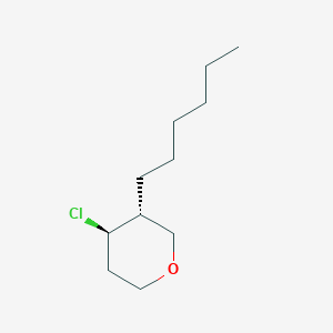 (3R,4R)-4-chloro-3-hexyloxane