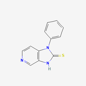 2H-Imidazo[4,5-c]pyridine-2-thione, 1,3-dihydro-1-phenyl-