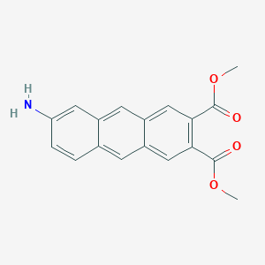 2,3-Anthracenedicarboxylic acid, 6-amino-, dimethyl ester