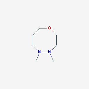 2H-1,4,5-Oxadiazocine, hexahydro-4,5-dimethyl-