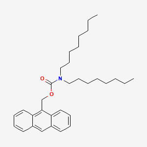 (Anthracen-9-yl)methyl dioctylcarbamate