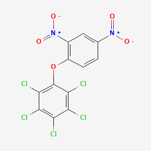 1,2,3,4,5-Pentachloro-6-(2,4-dinitrophenoxy)benzene