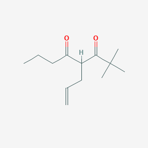 3,5-Octanedione, 2,2-dimethyl-4-(2-propenyl)-